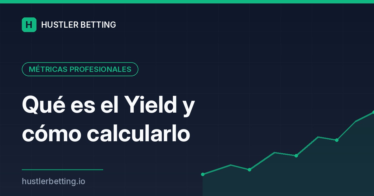 Fórmula del yield en apuestas deportivas